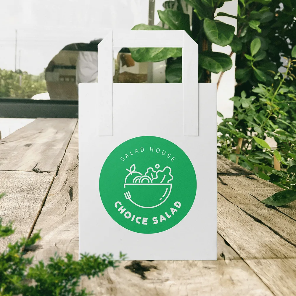 CHOICE SALAD 로고 디자인 3