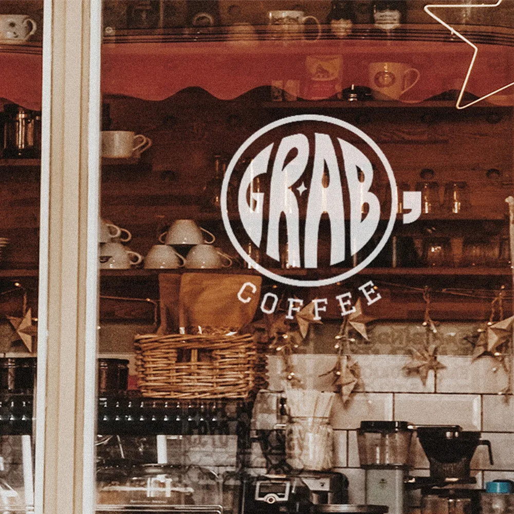 GRAB COFFEE 로고 디자인 3